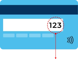 Ubicación del CVV